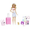 Παιχνιδολαμπάδα Barbie Έτοιμη για Ταξίδι (HJY18) λαμπαδες