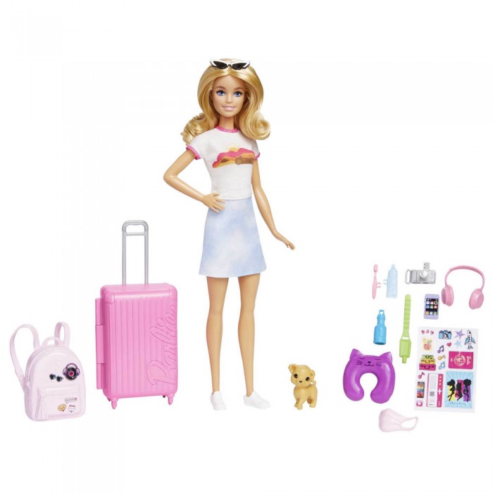 Παιχνιδολαμπάδα Barbie Έτοιμη για Ταξίδι (HJY18) λαμπαδες