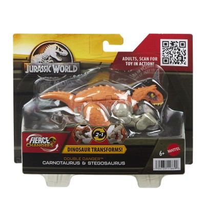 Jurassic World Δεινόσαυρος - Νέοι Δεινόσαυροι 2 σε 1 - 4 Σχέδια (HLP05)