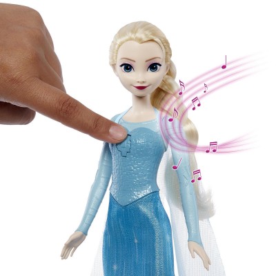 Disney Frozen Κούκλα Έλσα που Τραγουδάει Αγγλικά (HLW55)