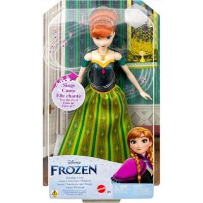 Disney Frozen  Κούκλα Άννα Που Τραγουδάει Αγγλικά (HLW56)