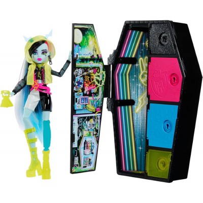 Monster High Neon Frights Κούκλα - Frankie  (HNF79)