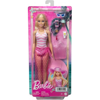 Barbie Beach Glam με Αξεσουάρ (HPL73)