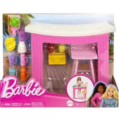 Barbie Έπιπλο Σετ Παιχνιδιού - 3 Σχέδια (HPT51)
