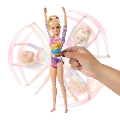 Παιχνιδολαμπαδα Barbie Κούκλα Αθλήτρια Ενόργανης Γυμναστικής (HRG52)