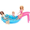 Barbie Κούκλα - Barbie Πισίνα με Κούκλα (HRJ74) κουκλες & αξεσουαρ