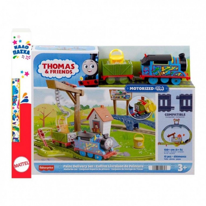 Παιχνιδολαμπάδα Fisher Price Thomas - Τόμας Πίστα Χρωμάτων (HTN34) λαμπαδες