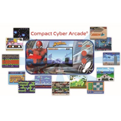 Spiderman Ηλεκτρονική Κονσόλα 2.5" Compact Cyber Arcade (JL2367SP)
