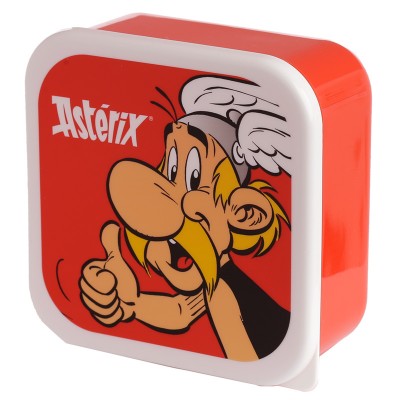Φαγητοδοχείο Σετ 3τεμ - Asterix, Obelix, Idefix (LBOX57)