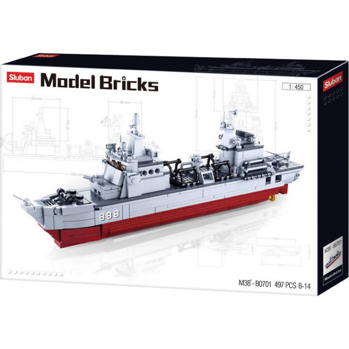 Sluban Supply Ship 497τμχ (#M38B0701) lego