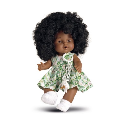 Κούκλα Magic Baby - Κούκλα Μωρό "My Babies" με Πράσινο Φόρεμα (ΜΒ3001)