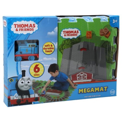 Thomas  Megamat Χαλάκι Παζλ με Όχημα Thomas & Friends (MEH00000)