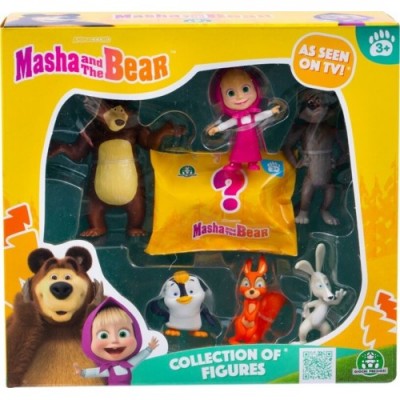 Masha & The Bear 6 Φιγούρες + 1 Αποκλειστική (MHA23000)