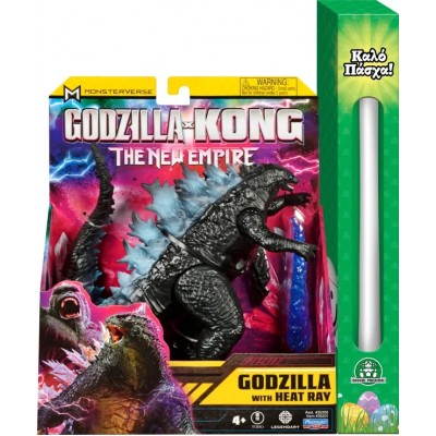 Παιχνιδολαμπάδα Godzilla x Kong: The New Empire Φιγούρα Δράσης 15εκ - 6 Σχέδια (MN303000)