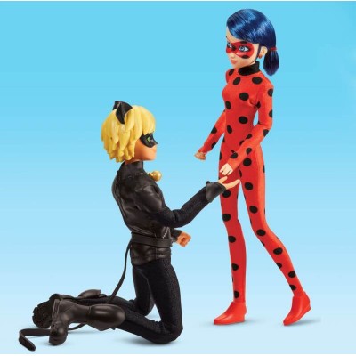 Miraculous Κούκλες Ladybug & Cat Noir 2 σε 1 (#MRA33000)
