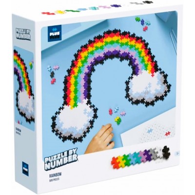 Plus Plus Τουβλάκια σε Κουτί - Rainbow - 500τμχ (PLS3913)