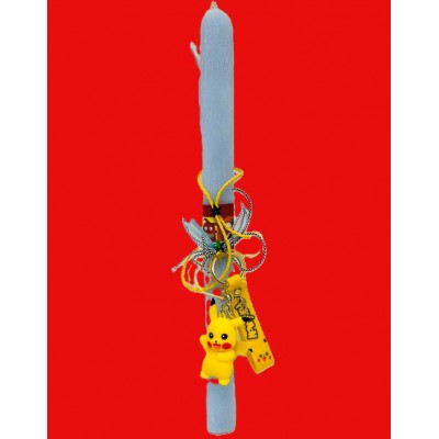 Χειροποίητη Λαμπάδα - Pokemon Μπρελόκ (24006)
