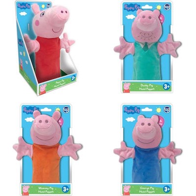 Peppa Pig Puppets - 4 Σχέδια (PP028000)