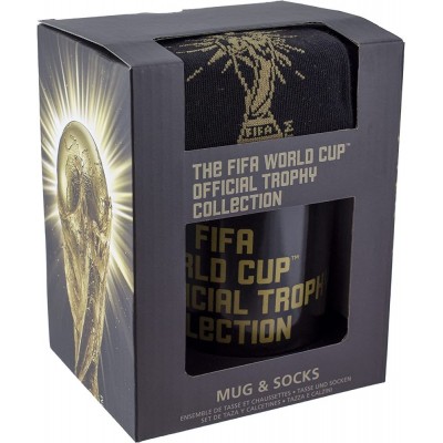 Paladone FIFA (Black and Gold) - Mug and Socks Set 330ml (PP10275FI)