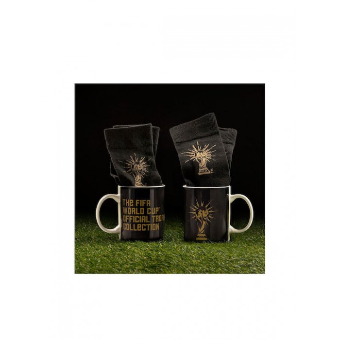 Paladone FIFA (Black and Gold) - Mug and Socks Set 330ml (PP10275FI) παιχνιδια και ειδη τεχνολογιας