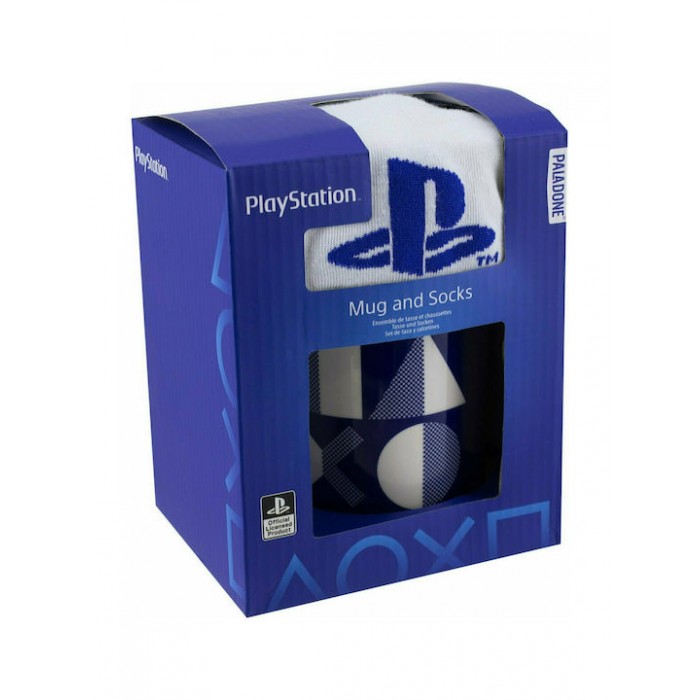 Paladone Playstation Mug and Socks Gift Set (PP7910PS) παιχνιδια και ειδη τεχνολογιας
