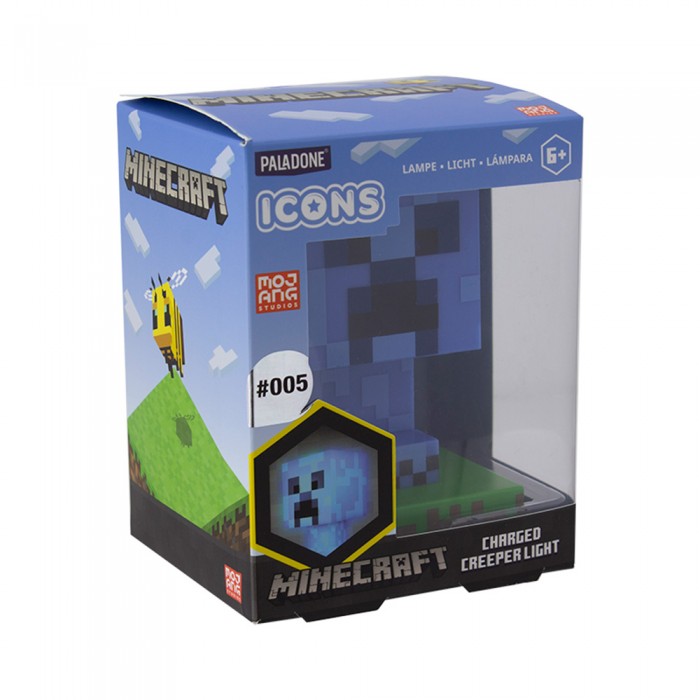 Paladone Minecraft - Charged Creeper Icon Light (PP8004) παιχνιδια και ειδη τεχνολογιας