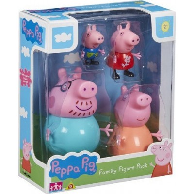Peppa Pig Φιγούρες Οικόγενεια (PPC27000)