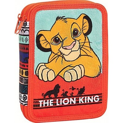 Κασετίνα Διπλή Γεμάτη Lion King (331-60100)