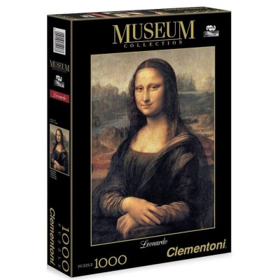 Clementoni Παζλ Museum 1000τμχ Μόνα Λίζα 