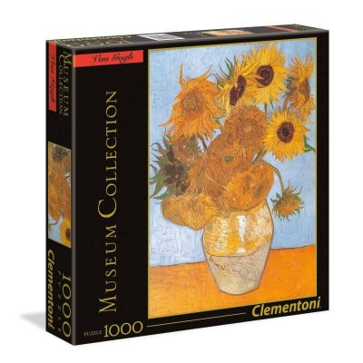 Clementoni Παζλ Girasoli Museum 1000τμχ Van Gogh 