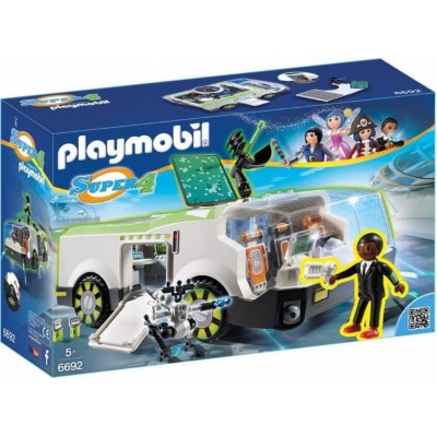 Playmobil Super 4 - Ο Πράκτορας DNA και το Tecno Chameleon