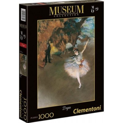 Clementoni Παζλ Museum 1000τμχ Degas Μπαλέτο 