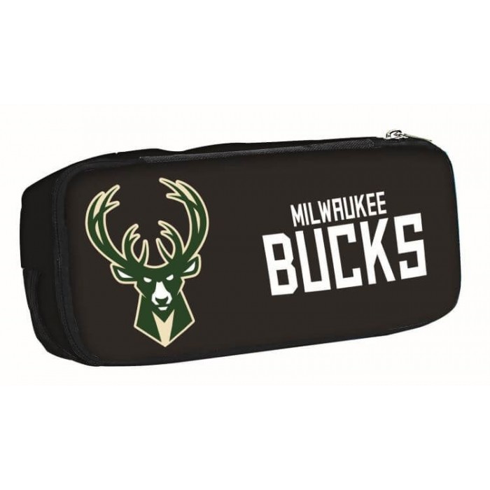 Back Me Up Κασετίνα Οβάλ NBA Milwaukee Bucks (338-49141) Κασετίνες