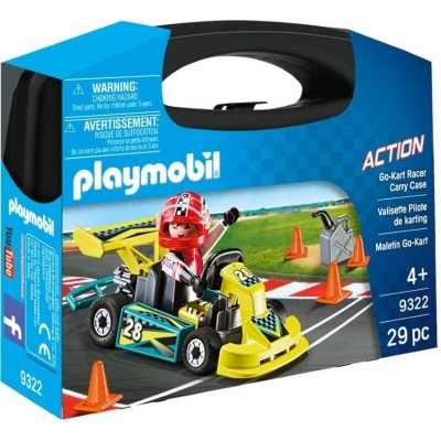 Playmobil Βαλιτσάκι Go Kart