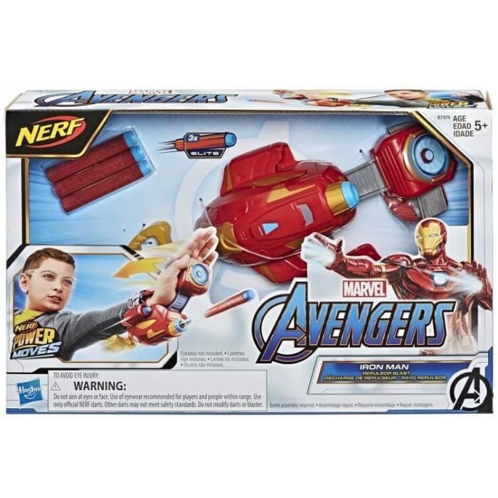 Avengers Power Moves Role Play Iron Man (#Ε7376) Φιγούρες Δράσης