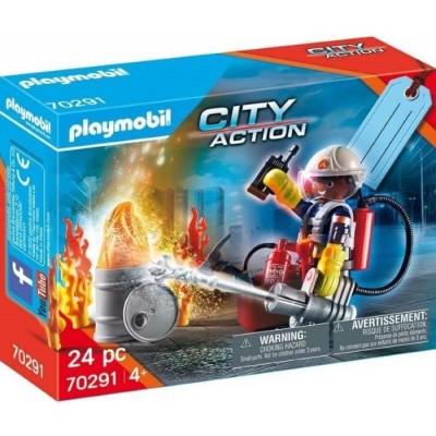 Playmobil City Action Gift Set Πυροσβέστης με Αντλία Νερού