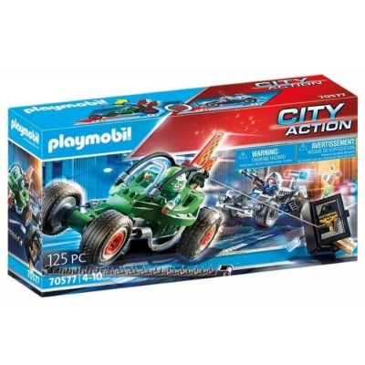Playmobil City Action Αστυνομική Καταδίωξη Go Kart