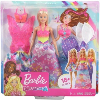 Barbie Παραμυθένια Εμφάνιση σετ Δώρου (#GJK40)