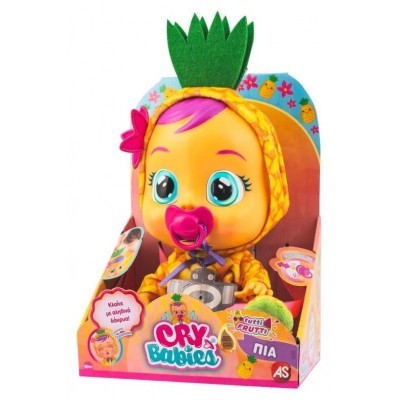 Cry Babies Κλαψουλίνια Μωρό Tutti Frutti "Πια" (#4104-93799)