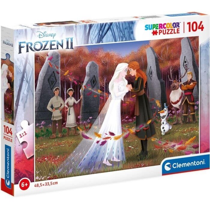 Clementoni Παζλ 104τμχ Disney Frozen II (1210-25719) Παζλ
