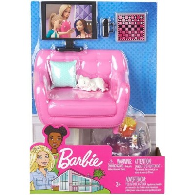 Barbie Έπιπλα Εσωτερικού Χώρου 3σχέδια (#FXG33)
