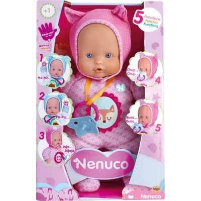 Nenuco Μωρό Soft με 5 Λειτουργίες Ροζ (#700014781)