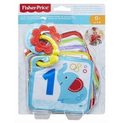 Fisher Price Μαλακές Κάρτες 1 έως 5 (GFX90)