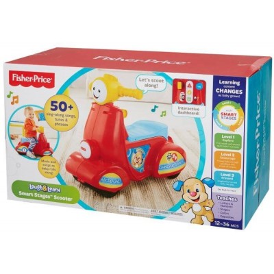 Fisher Price Εκπαιδευτικό Scooter Smart Stages