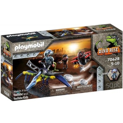 Playmobil Πτεροδάκτυλος και Μαχητές με Drone