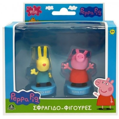 Peppa Pig Heromania Φιγούρες 2τμχ Toppers (PP005000)
