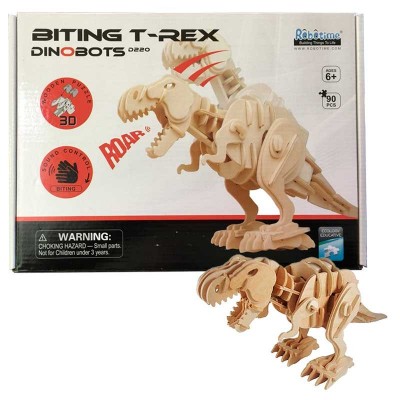 Robotime Ξύλινη Κατασκευή Δεινόσαυρος T-Rex