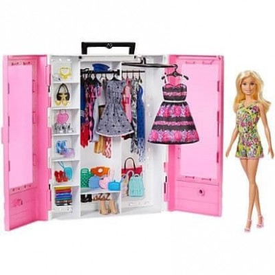 Barbie Ντουλάπα με Κούκλα (#GBK12)