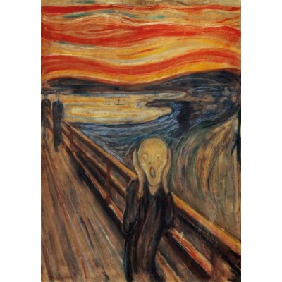 Clementoni Παζλ Museum 1000τμχ Munch Η Κραυγή 