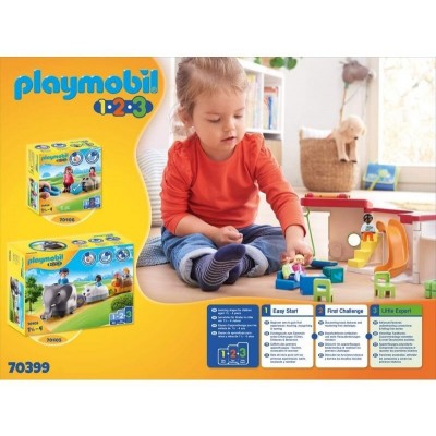 Playmobil 1.2.3 Παιδικός Σταθμός Βαλιτσάκι (70399)